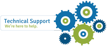 Technical support- we're here to help